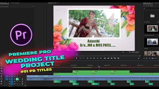 Wedding Invitation Projects Using Premiere Pro [upl. by Carrel]