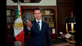 Primer Informe de Gobierno Presidente Peña Nieto  Despacho [upl. by Arevle]