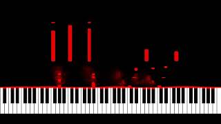 Braxton ft Tailor  Everywhere Piano Synthesia Version [upl. by Annayram845]