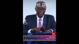 pastor dies in pulpit while preaching [upl. by Augustus]