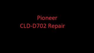 Pioneer Laserdisc Player CLDD702 Turn Sprocket Repair [upl. by Consuelo]