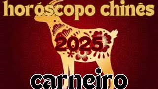 Horóscopo Chinês 2025  Carneiro [upl. by Denis]