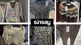 SINSAY 💗 PIĘKNE NOWE SWETRY ❗️😮😍 SUKIENKI PRZEGLĄD DAMSKIEJ KOLEKCJI❗️ 💞 [upl. by Puett]