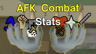 Best AFK Combat Training Methods in OSRS [upl. by Chauncey]