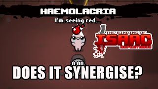 Testing Haemolacria Synergies in Isaac [upl. by Lampert]