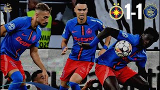 fcsb vs maccabi tel aviv  11  HIGHLIGHTS  ucl qualification 202425  FCSBMaccabi [upl. by Eeraj]