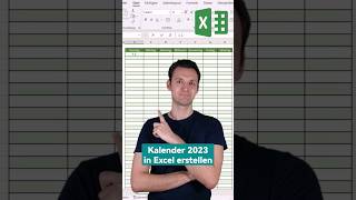 Kalender 2023 in Excel ⚡ [upl. by Weisler335]