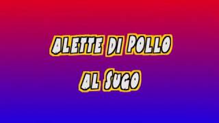 Alette di Pollo al Sugo Ricette Semplici 05 [upl. by Huldah]