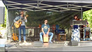 Rockversion WHISKEY IN THE JAR Irish Folk Stadtteilfest Kempten OstHoch3 2024 Violine Gitarre Cajon [upl. by Henrie]