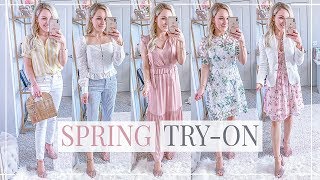 WHATS NEW In My WARDROBE  Spring Outfits  TryOn Haul  Shannon Sullivan [upl. by Ramal]