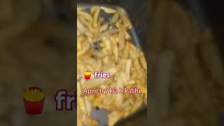 Fries khaane hai😅🍟fries making in air fryer😍pandeys kitchenfriesfingerchipsyummyrecipesyum [upl. by Noyes217]