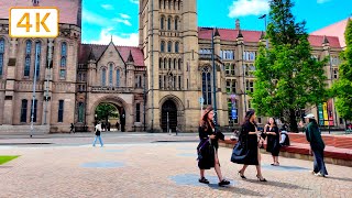 The University of Manchester Main Campus  Virtual Walk  Oxford Road [upl. by Nednyl]