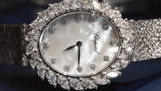 Chopard presents opulent new renditions of the Happy Sport and lHeure du Diamant [upl. by Aihsikal754]