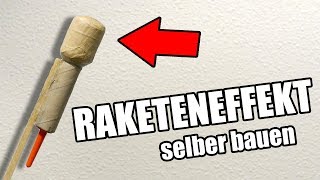 Raketen Effekte selber bauen  selfmade Rocketheader HD [upl. by Orban925]