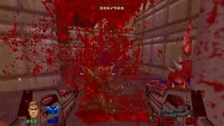 Brutal Doom The Way We Remember It  E2M3 Remakery Full 100 [upl. by Penrod]