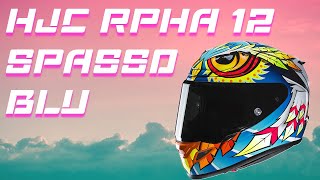 Hjc Rpha 12 Spasso blu [upl. by Ybroc]