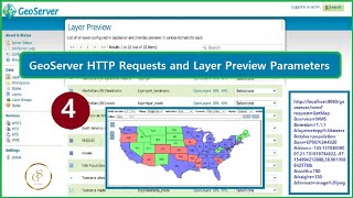 GeoServer HTTP request and Layer Preview Parameter  GeoServer Complete Tutorial  4  GISSchools [upl. by Ozmo]