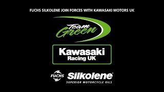 FUCHS Silkolene Partners with Kawasaki Team Green [upl. by Luar]