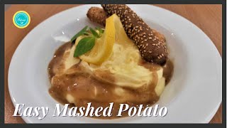 Homemade Creamy Mashed Potatoes amp Gravy Recipe In only 10 minutes [upl. by Edmonda86]