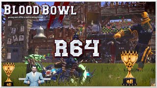 Blood Bowl 2  CCL S54 Ro64  Crupi Chaos Dwarf vs Spartakus Underworld [upl. by Kcerb]