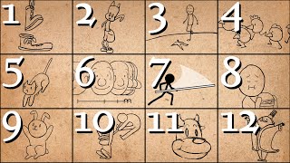 12 Principles of Animation Official Full Series [upl. by Sivrup]