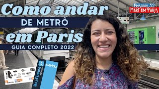 METRO DE PARIS Como funciona como comprar bilhete tipos de bilhete quanto custa e muito mais [upl. by Redman453]