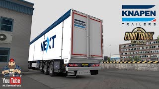 ETS2 v135 Ownable Knapen K100 Trailers by Kast Best Class Trailer [upl. by Cristine]