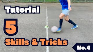 quot5 Effective Futsal Skills amp Street Football Tricks 4quot  Learn Skills to Beat Defenders  Tutorial [upl. by Leor250]