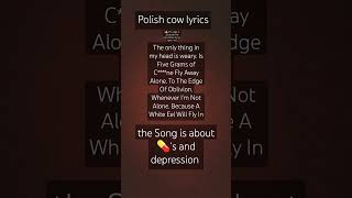 Polish cow lyrics [upl. by Hach]