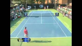 Lisicki vs Brianti Dallas 2011 Highlights [upl. by Gnil]