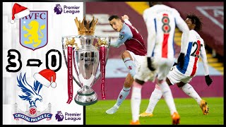 Aston Villa 3  0 Crystal Palace All Goals amp Extended Highlights [upl. by Aranaj]