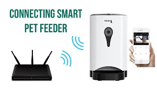 How to connect Smart Pet Feeder with HD Camera TUYA SMART  FEEDEM ® [upl. by Persis]