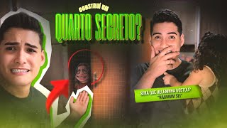 CONSTRUINDO UM QUARTO SECRETO  UNBOXING EMMA COLCHÕES [upl. by Aracat706]