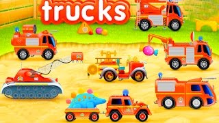 Das Feuerwehrauto Zeichentrickfilme feuerwehr Zeichentrick Feuerwehrauto Kinder Trickfilm [upl. by Herculie]