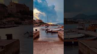 Tyrrhenian Sea 🇮🇹 Gaeta Italy 🐟travel travelling visititaly🇮🇹 [upl. by Newmark]