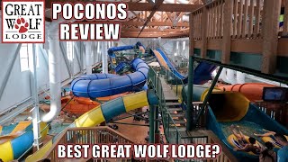 Great Wolf Lodge Poconos Review Pennsylvania Indoor Water Park amp Resort  Best Great Wolf Lodge [upl. by Drarrej611]