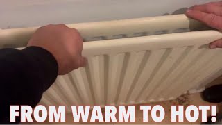 SOLVED👏 Radiator Not Getting Hot  Radiators Only Getting Warm Not Hot [upl. by Kliment493]