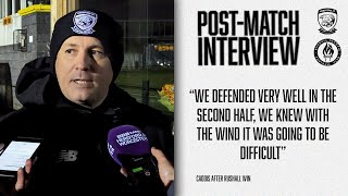 INTERVIEW  Caddis thoughts on Win Over Rushall Olympic [upl. by Cohin634]