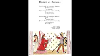 Chanson de Barberine Alfred de Musset [upl. by Savory579]