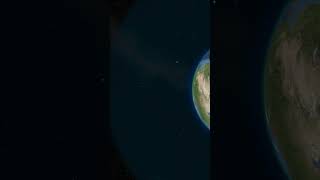 Earth Layers of Atmosphere with size ratio space planetaryscience layersofatmosphere [upl. by Nyltac69]