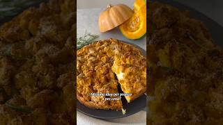 “SBRICIOLATA DI ZUCCA E PATATE” ricetta recipe ytshorts ytshorts [upl. by Burhans]