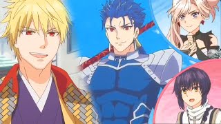 Musashi and Takeru Meet Gilgamesh and Cu Chulainn 😳  FateSamurai Remnant Animated Short 🔥 [upl. by Gan]