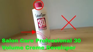 ✅ How To Use Salon Care Professional 30 Volume Creme Developer Review [upl. by Weiser]