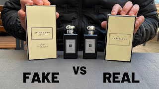 Fake vs Real Jo Malone Myrrh And Tonka Perfume [upl. by Isia]