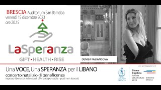 promo Concerto Brescia La SperanzaDenisa Fasiangova 15 dicembre 2023 [upl. by Gilead807]