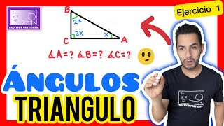 ✅ÁNGULOS en el Triángulo Ejercicios 𝘼𝙥𝙧𝙚𝙣𝙙𝙚 𝙙𝙚𝙨𝙙𝙚 𝙘𝙚𝙧𝙤😎​🫵​💯​ Trigonometría [upl. by Ahserb877]