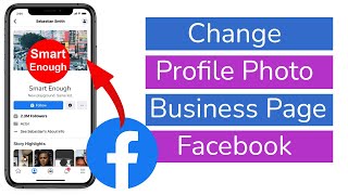 How to Change Profile Photo of Facebook Business Page [upl. by Peti]