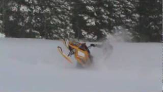 Ski Doo REV MXZ XRS 800 Catwalk HillClimb [upl. by Suaeddaht]