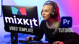 How To Use Mixkit Premiere Pro Templates in 2024 [upl. by Meagher]