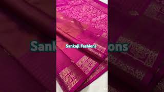 Pure handloom soft silk sarees Price 7900₹silksaree cottonsarees fancysoftsilksarees [upl. by Noimad]